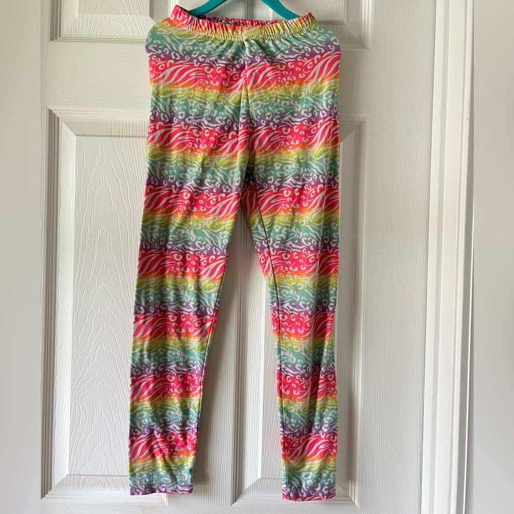 Freestyle Little Girls colorful comfortable leggings